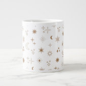Grande Tasse Astrologie Star Motif (Devant)