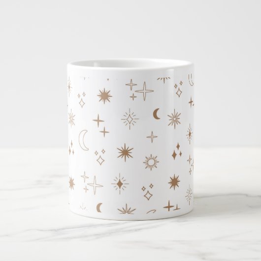 Grande Tasse Astrologie Star Motif (Devant)