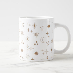 Grande Tasse Astrologie Star Motif