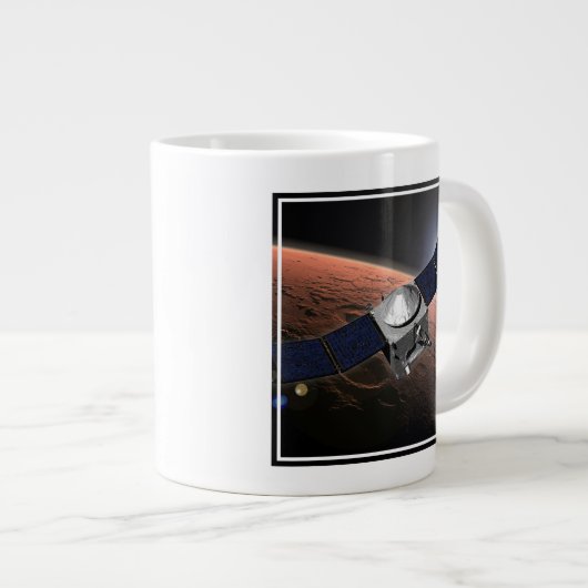 Grande Tasse Atmosphère Mars Et Mission D'Évolution Volatile. (Devant droit)