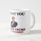 Grande Tasse Atout d'Oncle Sam pour le président (Devant droit)