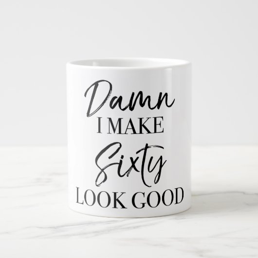 Grande Tasse Attitude 60e anniversaire (Devant)