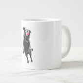 Grande Tasse Attrape cramoisi en vol (Devant droit)