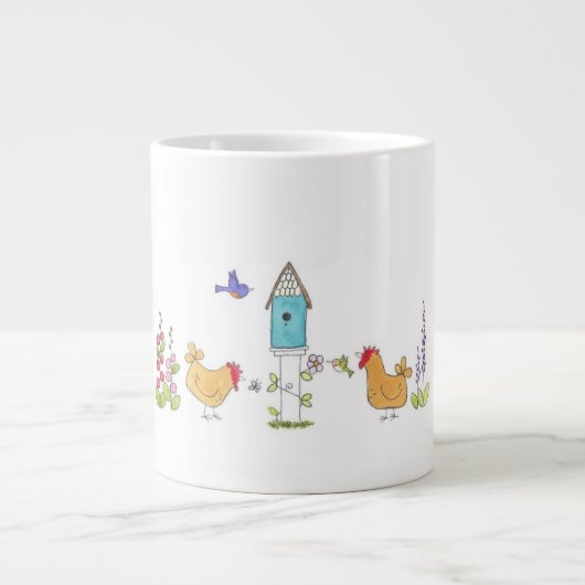 Grande Tasse Au Birdhouse (Devant)