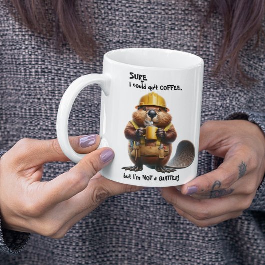 Grande Tasse Aucun Quitter