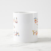 Grande Tasse Audace Dans La Foi (Devant)