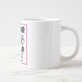 Grande Tasse Augmentez vos mots une citation motivante Spéciali (Droite)