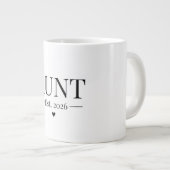Grande Tasse Aunt Established 2026 (Devant droit)