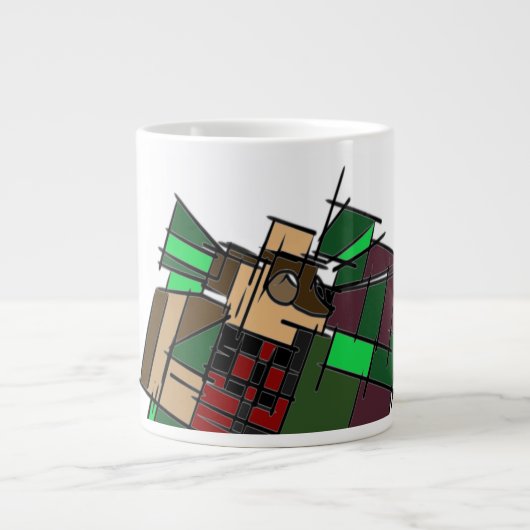 Grande Tasse Australian Shepherd hiver (Devant)