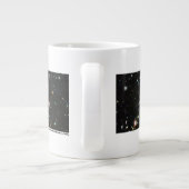 Grande Tasse autocollant de logo SAAA (Dos)