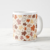 Grande Tasse Automne design automne feuilles naturels (Devant droit)