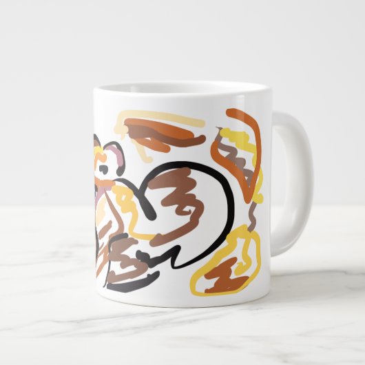 Grande Tasse autumn squirrel kind (Devant droit)