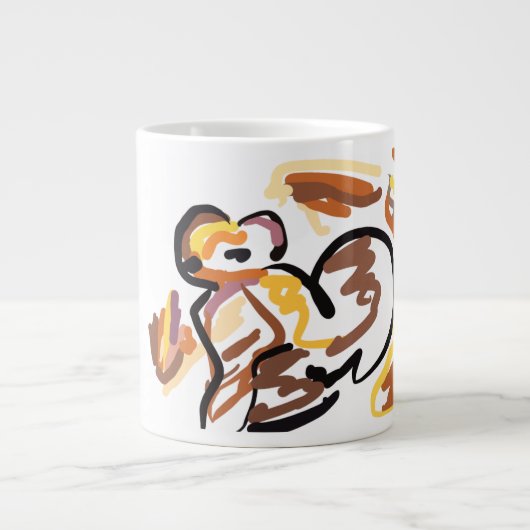 Grande Tasse autumn squirrel kind (Devant)