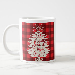 Grande Tasse Avec L'Amour De Père Noël, Bonne Année