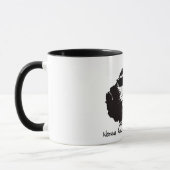 Grande tasse avec l'image d'opossum et le (Gauche)