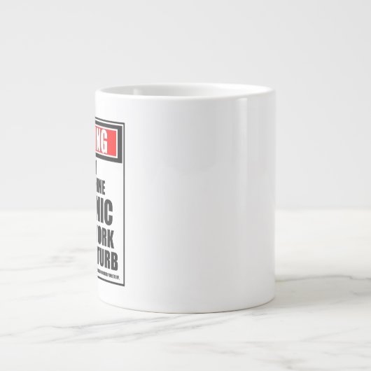 Grande Tasse Avertissement Casino Machine à sous mécanique dur (Devant)