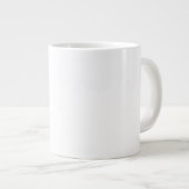 Grande Tasse Avertissement EMT Dur Au Travail Ne Dérangez Pas (Devant droit)