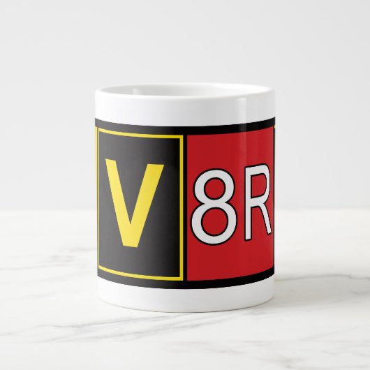 Grande Tasse Aviatrix - AV8RX - (Devant)