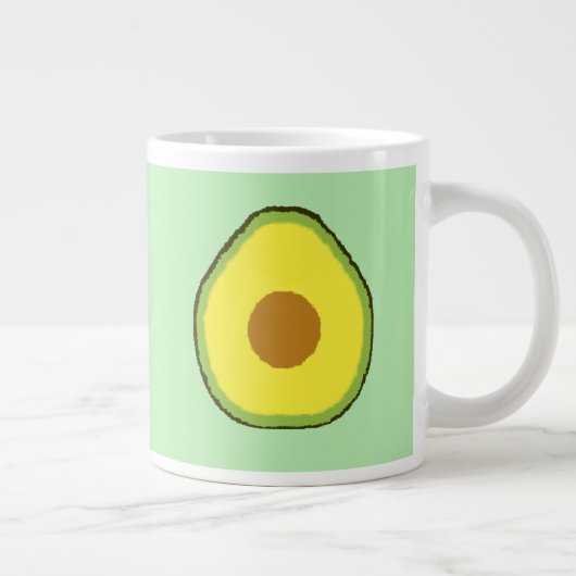 Grande Tasse Avocado (Droite)