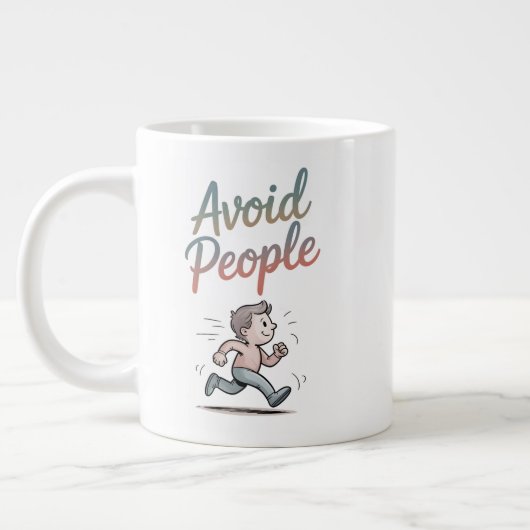 Grande Tasse Avoid People (Gauche)