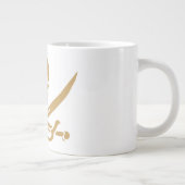 Grande Tasse Aztec Gold Crâne et cutlass Pirate Calico Jack (Droite)