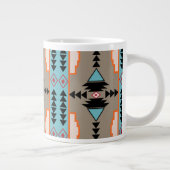 Grande Tasse Aztec Tribal Géométrique (Droite)