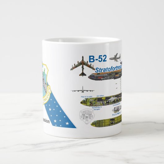 Grande Tasse B-52D "Big Belly" Stratofortress (Devant)