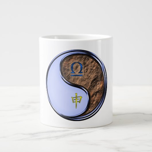 Grande Tasse Balance & Singe de Terre (Devant)