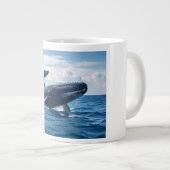 Grande Tasse baleine bleue (Devant droit)
