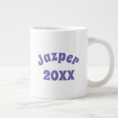 Grande Tasse Ballons colorés et gâteau d'anniversaire (Droite)