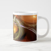 Grande Tasse Ballons et Rubans  Abstrait (Droite)