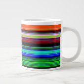 Grande Tasse Bandes minces et colorées - 1 (Droite)