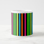Grande Tasse Bandes néon (Devant)