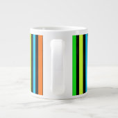 Grande Tasse Bandes néon (Dos)