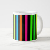 Grande Tasse Bandes néon (Devant droit)