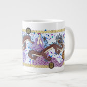 Grande Tasse Bannière céleste de dragon (Devant droit)