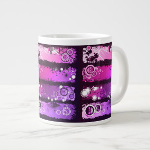 Grande Tasse Bannière grunge 3 de musique de style