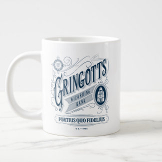 Grande Tasse Banque des sorciers GRINGOTTS Graphique vintage