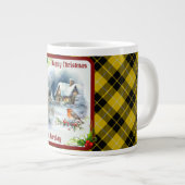 Grande Tasse Barclay Tartan & Robin Christmas (Devant droit)