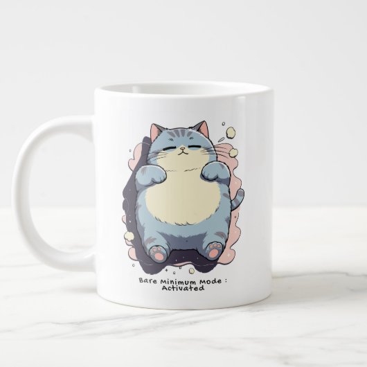 Grande Tasse Bare Minimum Mode Activated – Relatable Mood (Gauche)