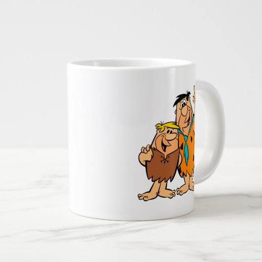 Grande Tasse Barney Rubble et Fred Flintstone (Devant droit)
