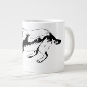 Grande Tasse Barre positionnée - Profil latéral (Devant droit)