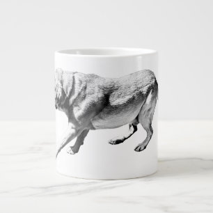 Grande Tasse Barre positionnée - Profil latéral