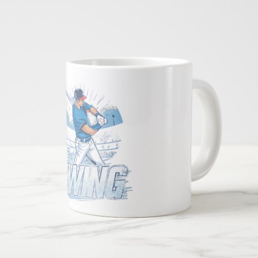 Grande Tasse Baseball Playoff Championship Spirit (Devant droit)