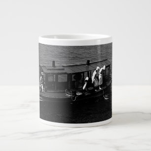 Grande Tasse Bateau de plongeur de perles de l'île Mikimoto Mie