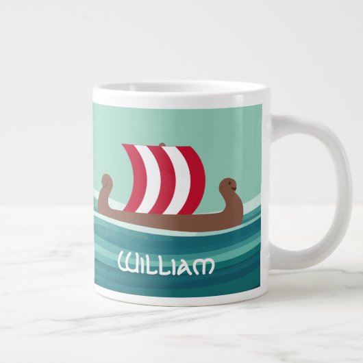 Grande Tasse Bateau Viking Joyeux (Droite)