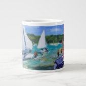 Grande Tasse Bateaux à voile (Devant)