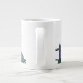 Grande Tasse Bâtiments couleur Skyline de Londres (Dos)