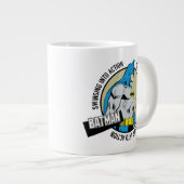 Grande Tasse Batman Golfing - Passage En Action (Devant droit)