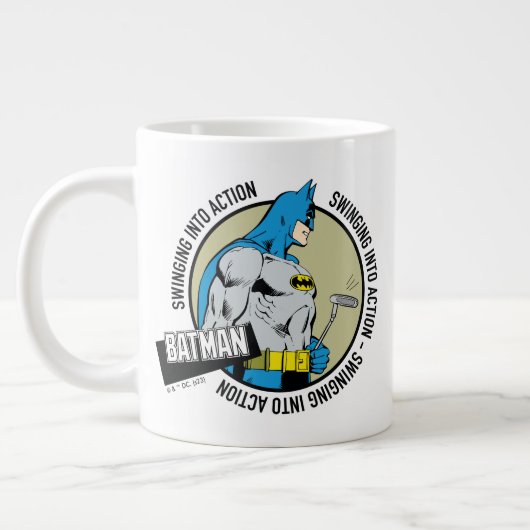 Grande Tasse Batman Golfing - Passage En Action (Gauche)